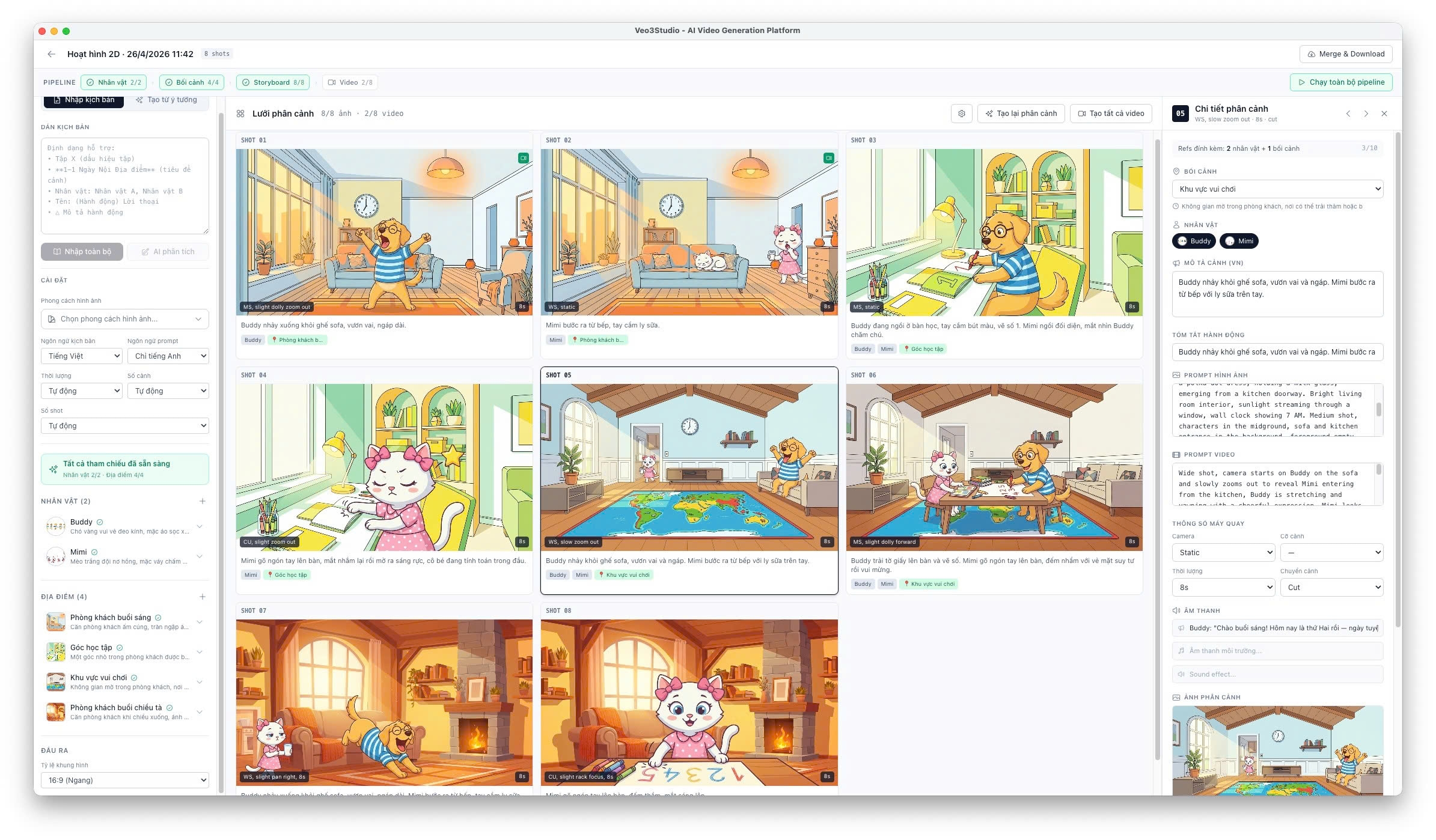 Veo3Studio — Nền tảng tạo video AI thương mại cho thị trường Việt Nam